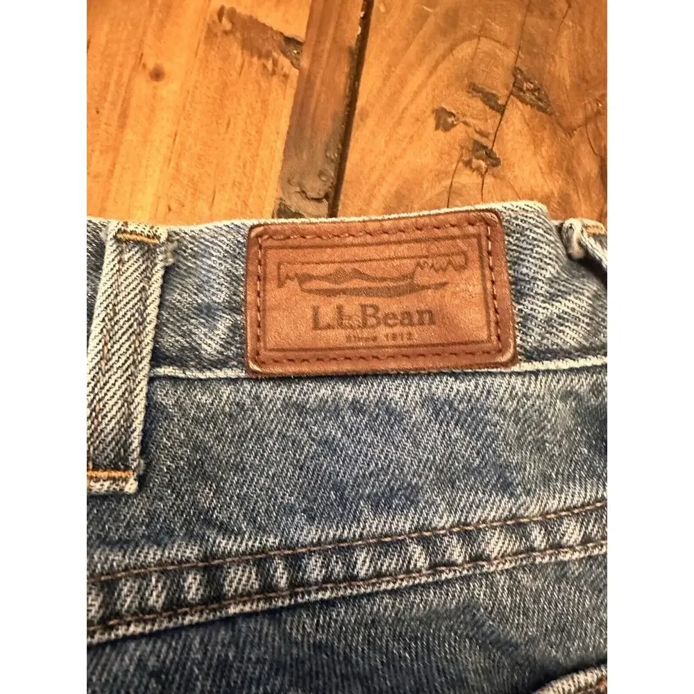 LL Bean Fleece Lined Men’s Relaxed Fit Jeans Size 36 X 29 Hike Fish Outdoors
